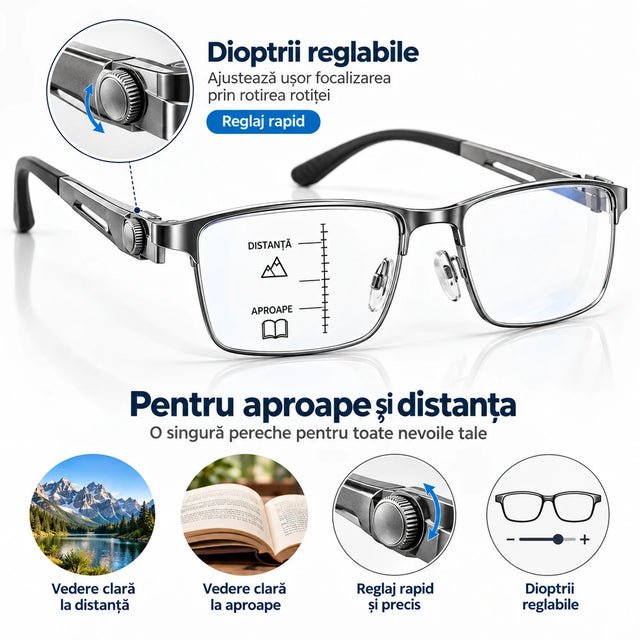 Ochelari Inteligenti Dioptrii Reglabile | Apropriere &amp; Distanta - Skyfuen 2